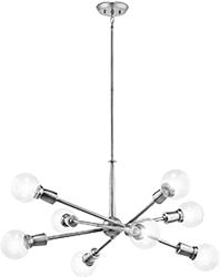 Kichler KK43118CH Armstrong Mid Sized Chandelier