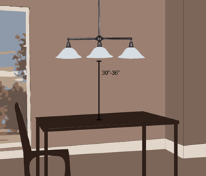 Dining Room Pendant Placement